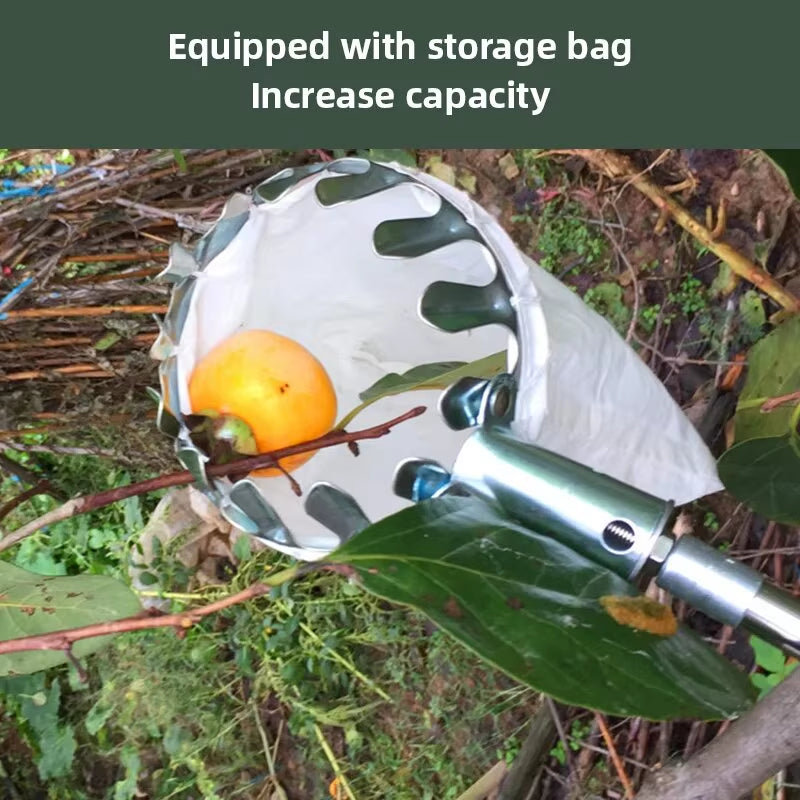 Grab your 1Pc Metal Cherry Picker Tool! π Harvest fruits effortlessly with this handy Fruit Picker Basket Head! Perfect for garden enthusiasts! π³β¨