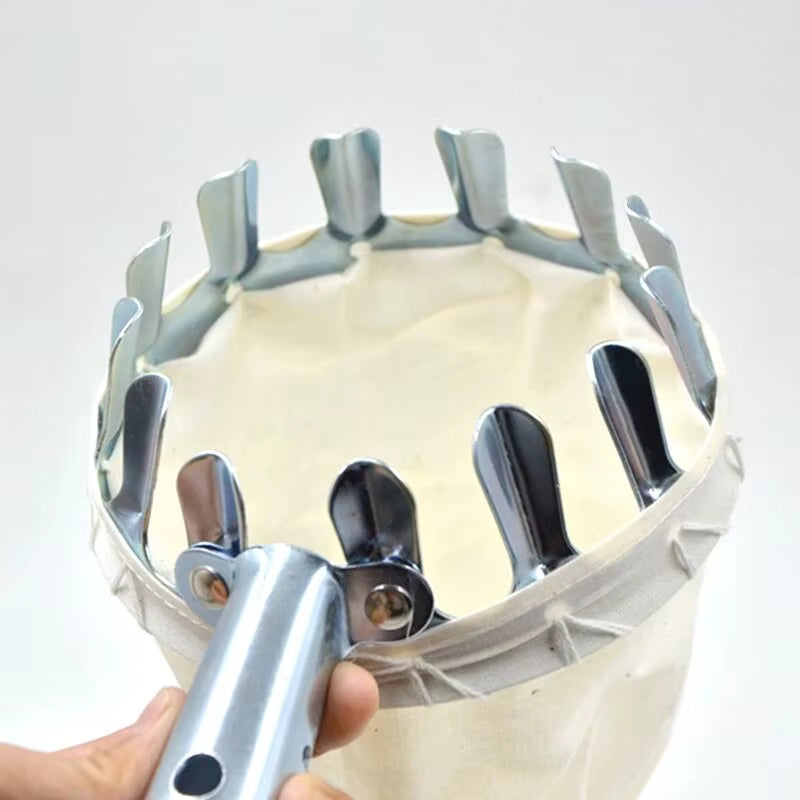 Grab your 1Pc Metal Cherry Picker Tool! π Harvest fruits effortlessly with this handy Fruit Picker Basket Head! Perfect for garden enthusiasts! π³β¨