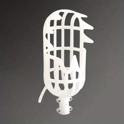 Grab your 1Pc Metal Cherry Picker Tool! 🍒 Harvest fruits effortlessly with this handy Fruit Picker Basket Head! Perfect for garden enthusiasts! 🌳✨