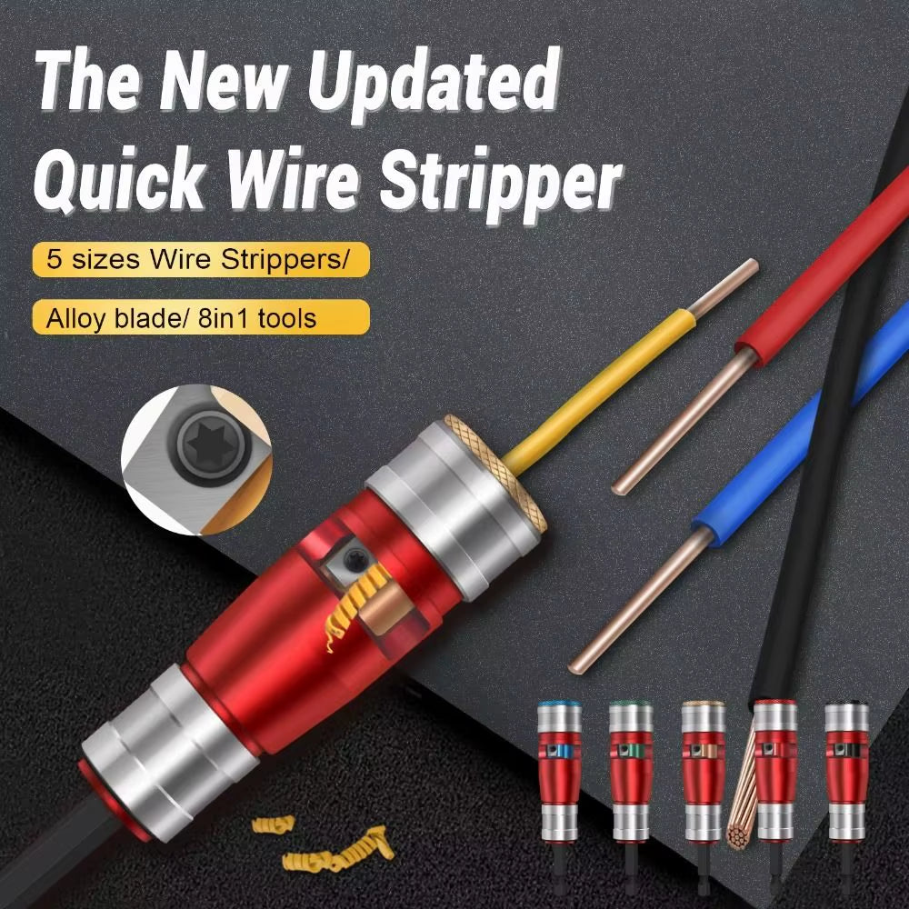Get the Ultimate Portable Wire Stripper Kit! 💪🔧 Perfect for DIY enthusiasts and pros alike! #ToolTime #DIY #ElectricDrill